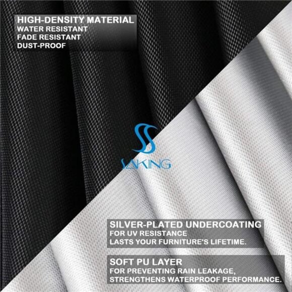 Fire Pit Cover,28 inch Firepit Covers Square Gas Fireplace Fire Pit Table Cover - Picture 4 of 7